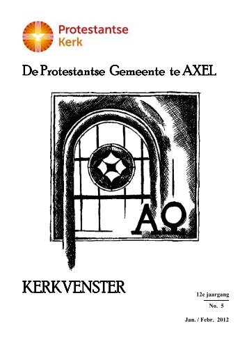 januari/februari 2012 - Protestantse Gemeente Axel