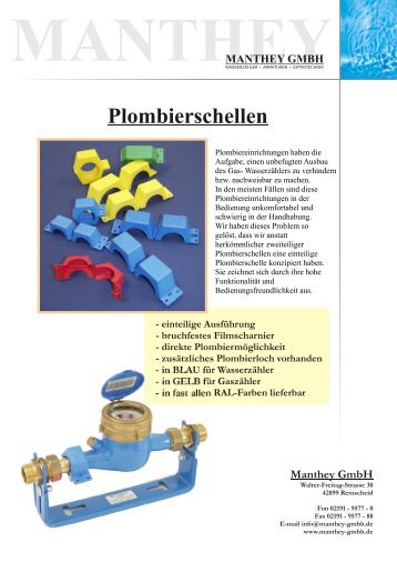 Plombierschellen mit MaÃƒÂŸen.cdr - Manthey GmbH