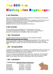 Kindergarten ABC - Schulverband etzlimue
