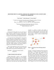 reinforcement learning for solving shortest-path and dynamic ...