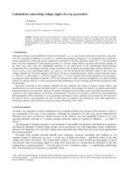 Calculations concerning voltage ripple of x-ray generators