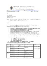 assessment of class ix - KVS RO Guwahati
