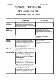 team leader â full time iona house, castleblayney - Praxis Care