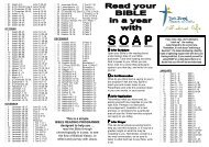 SOAP Readings