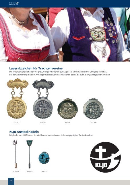 Fahnen Kössinger, Hauptkatalog IV