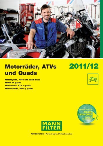 Mann Filter Motorcycle - Air Now Supply