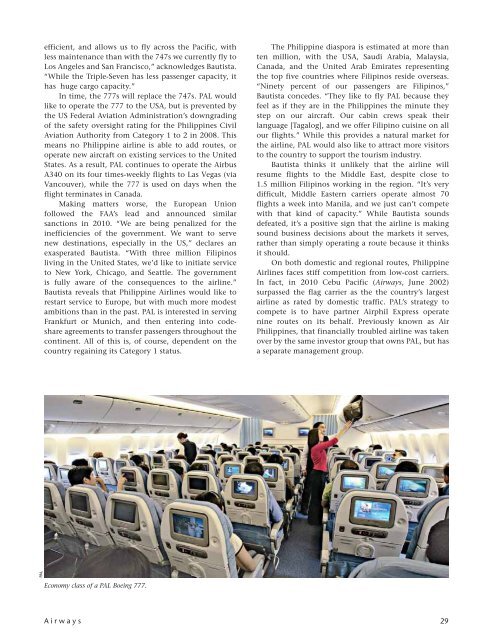 Philippine Airlines: Asia's First, Striving to Shine - Ken Donohue