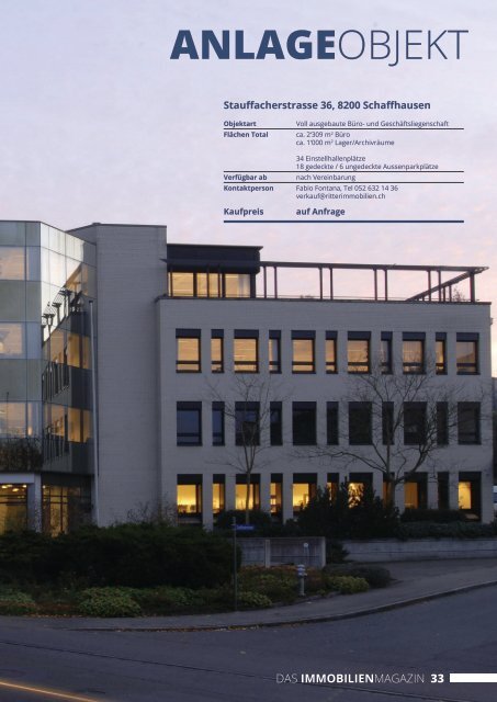 Das Immobilienmagazin - Ausgabe 6.2015