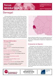 Senegal - Focus-Migration - HWWI