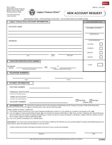 Account Request Form