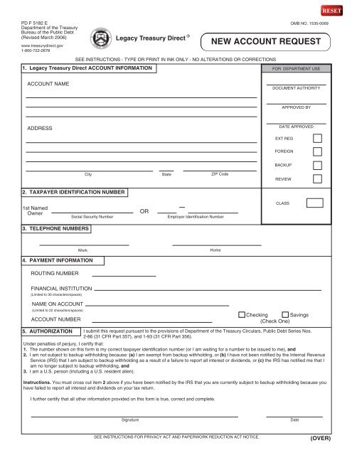 Account Request Form