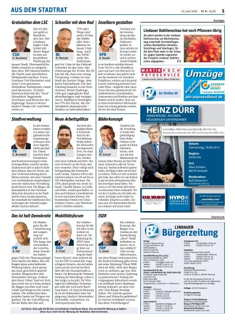 13.06.2015 Lindauer Bürgerzeitung