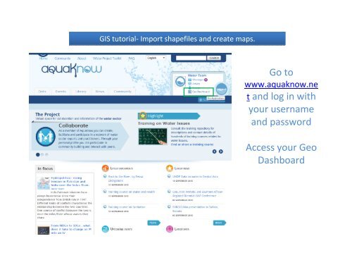 t and log in with your username and password Access ... - Aquaknow