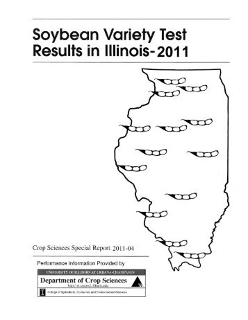 2011 Soybean Variety Test Results in Illinois - Variety Testing