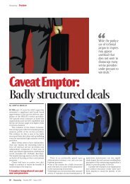 Caveat Emptor: Badly structured deals - QAI