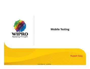 Mobile Testing - QAI