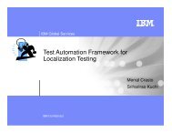 Test Automation Framework for Localization Testing - QAI