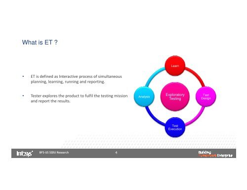 Exposure to Exploratory Testing - QAI