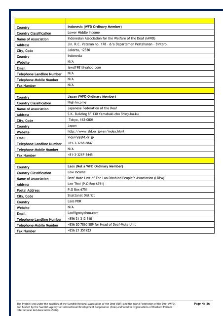 RSA/P Regional Survey Report No 2 (English Version) PDF - World ...