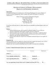 MSPM Admissions Deferral Form