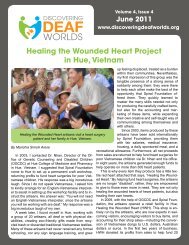 Healing the Wounded Heart Project in Hue, Vietnam - Discovering ...