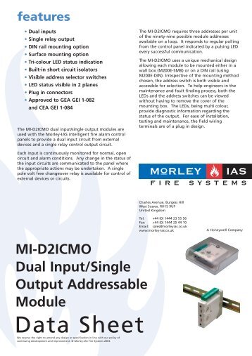 MI-D2ICMO Dual - Diamond Electricals