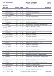 HSAV Startliste 2. Ligawettkampf 2012 - Hessischer Sportakrobatik ...