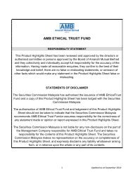 4 Investment Process of the Funds - Amanah Mutual Berhad