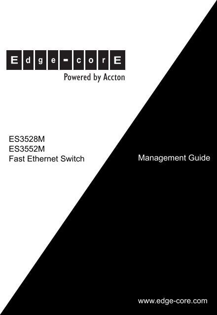 ES3528M_52M MG.pdf - Edge-Core