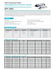 SFP / GBIC - Datainterfaces.com