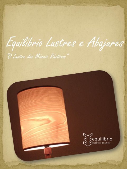 Equilíbrio Lustres e Abajures