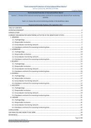 Annex 8.3 - Environmental Protection of International River Basins ...