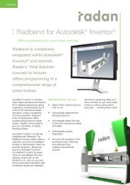 : Radbend for Autodesk® Inventor®