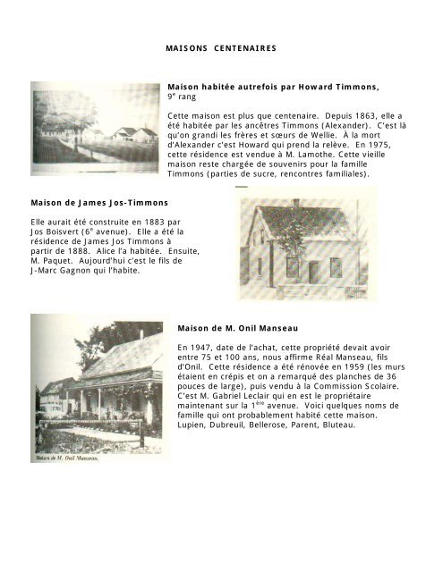 Maisons Centenaires Wickham