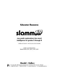 to download SlammED Educator Resource - Mendel Art Gallery