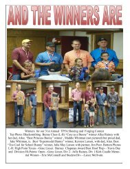 Winners for our 31st Annual TPFA Shoeing and Forging Contest Top ...