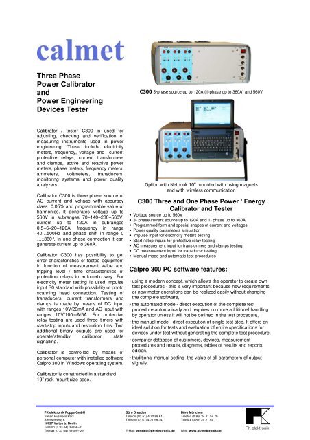 Three Phase Power Calibrator and Power Engineering Devices Tester