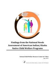 National Needs Assessment of American Indian Alaska Native