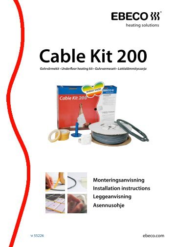 Cable Kit 200 - DittNyaBadrum