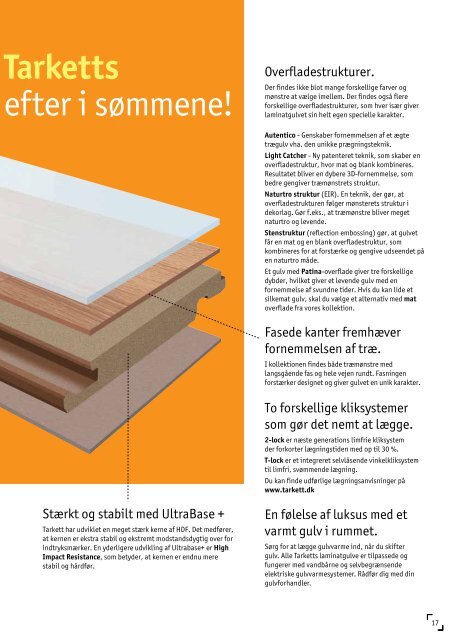 Læs Tarketts nyeste laminatbrochure her… - Vittrup Gulve