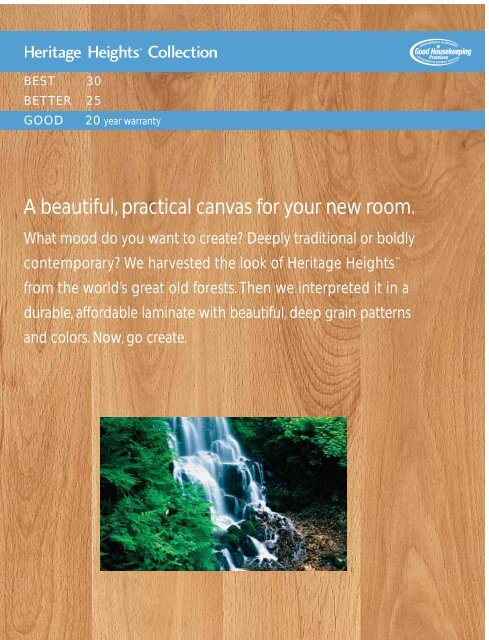 Bruce Laminate Brochure (PDF) - FloorOne.com