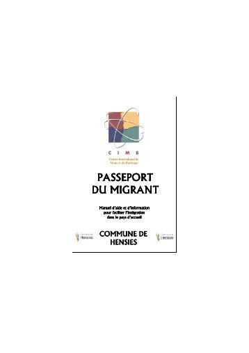 Passeport du migrant Hensies - CIMB