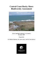 Central Coast Rocky Shore Biodiversity Assessment