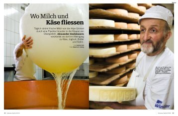 Wo Milch und Käse fliessen - Sennerei Obergesteln