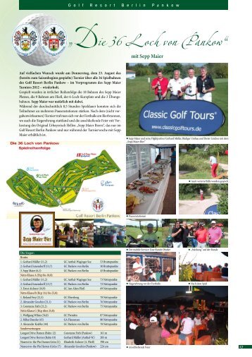 September 2012 - Golf Resort Berlin Pankow