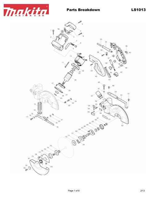 Ls1013 2024 makita saw