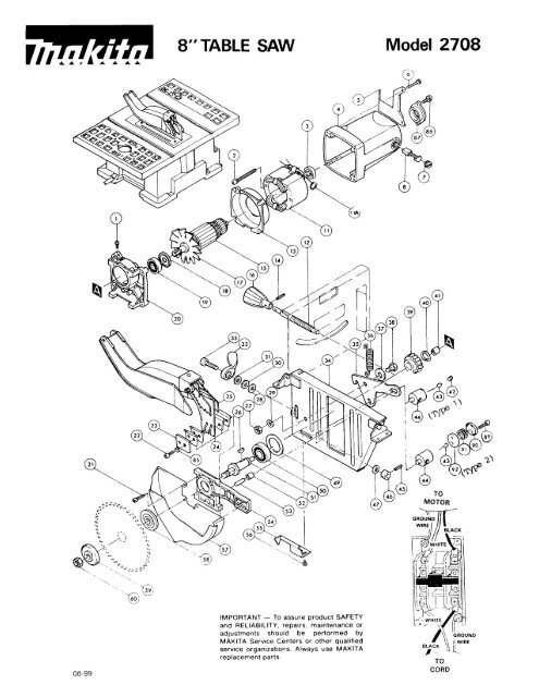 Makita table saw 2708 accessories new arrivals