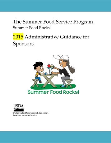 Summer Food Service Program - WI Child Nutrition Programs (FNS)