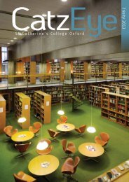 CatzEye TT13.pdf - St. Catherine's College - University of Oxford