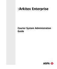 :Arkitex Enterprise - Agfa